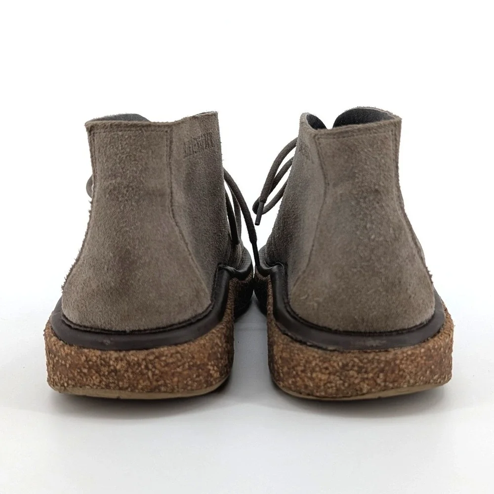 Birkenstock Dundee Suede Chukka Boots Taupe Cork Midsole Desert Men Size‎ 43
